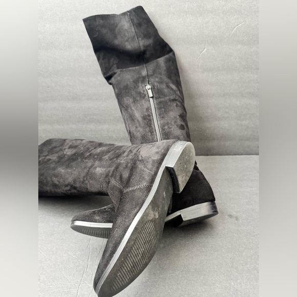 Black Micro Suede IMPO Over the Knee Boot- Size 7 - Picture 7 of 7